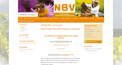 Desktop Screenshot of groningen-stad.bijenhouders.nl