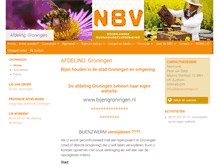 Tablet Screenshot of groningen-stad.bijenhouders.nl