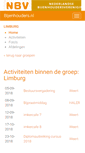 Mobile Screenshot of limburg.bijenhouders.nl