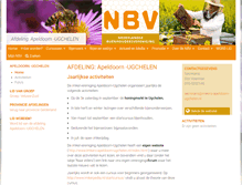 Tablet Screenshot of apeldoorn.bijenhouders.nl