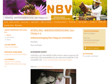 Tablet Screenshot of den-haag.bijenhouders.nl