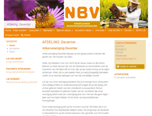 Tablet Screenshot of deventer.bijenhouders.nl