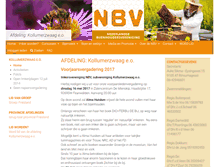 Tablet Screenshot of kollumerzwaag.bijenhouders.nl