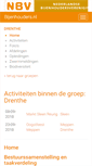 Mobile Screenshot of drenthe.bijenhouders.nl