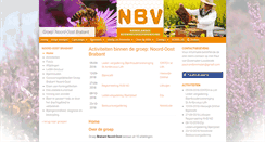 Desktop Screenshot of noord-oostbrabant.bijenhouders.nl